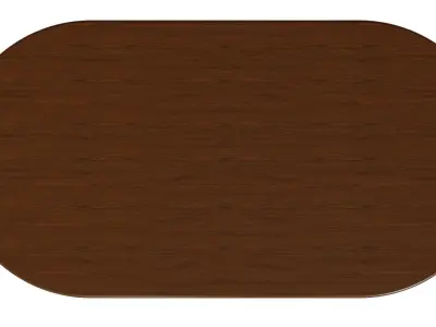 Wood table 2500 3D model