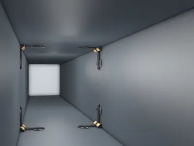 Hall Shield Generator 3D model