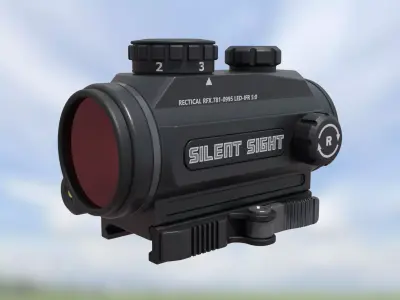 Red Dot Reflex Sight Model RELEV-14 3D model