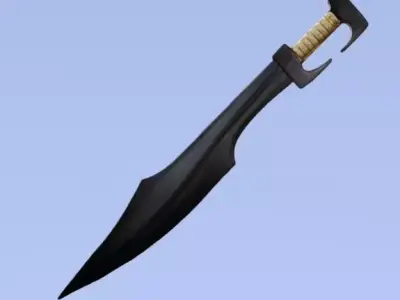 Spartan sword 3D model