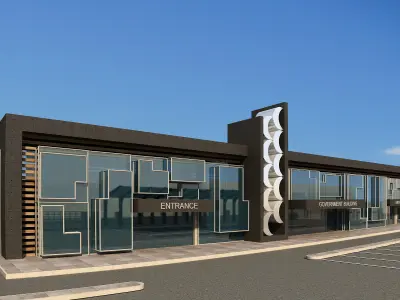 Public Center -updated- 3D model