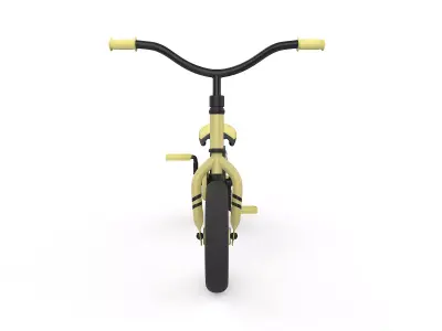 Kids Balance Training Bicycle Model 3D model