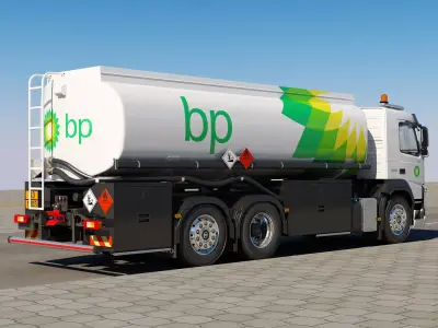 Volvo FM 6X2 Tanker 3D model
