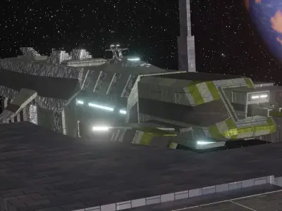Heavy Unit Mk-2 Free low-poly 3D model