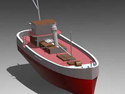 RUSUMAT ship 3D print model