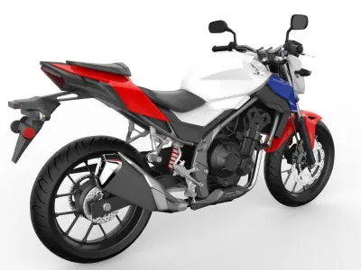 Honda CB500 f 2017 3D model
