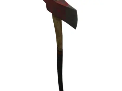 Game-Ready Axe 3D model
