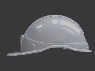 Safety Helmet Hard Hat Modern Industrial Protective Gear Model 3D print model
