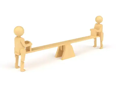 Wooden toy swing 02 3D model