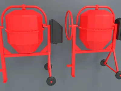 Low Poly - Tools Pack Low-poly 3D model