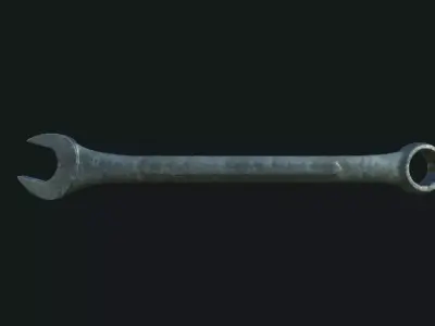 Wrench 3D model 4