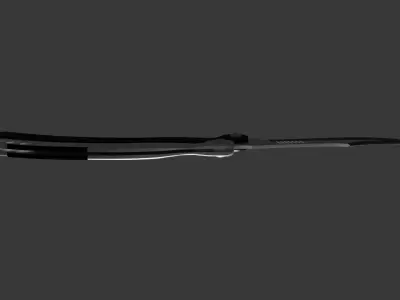 Balisong - Butterfly knife Free low-poly 3D model