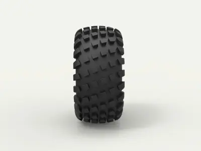 Offroad wheel 22 3D model