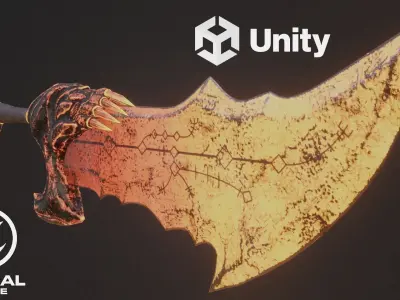 Chaos blades 3D Model Pack