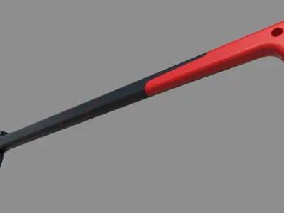 Axe M2 Low-poly 3D model