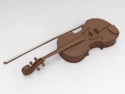 Violin Viola 3D print model