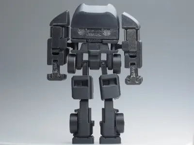 Articulated Robot-Model 1 Free 3D print model