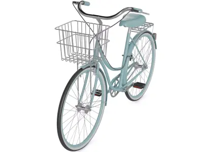 City Bike 3D model purchase