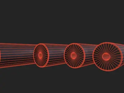 Weapon supressor Pack PBR Model Low-poly 3D model
