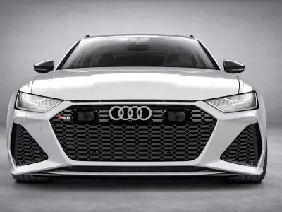 Audi RS6 Avant C8 3D model
