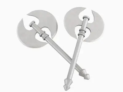 Stylized Axe 01  3D model