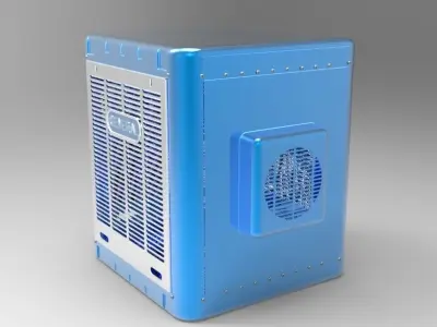 Cooler air purifier Free 3D model
