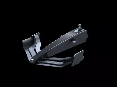 Spoiler tuning bodycar widebody  3D model