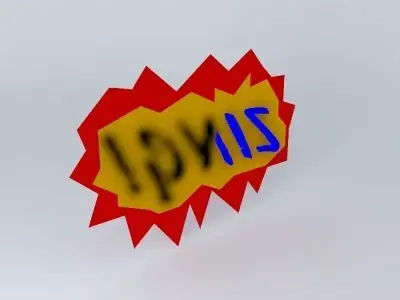 starburst Free 3D model