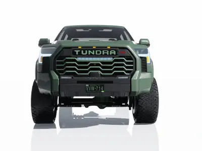 2022 Toyota Tundra TRD Pro  Tundra Badge Edition Lifted 3D model