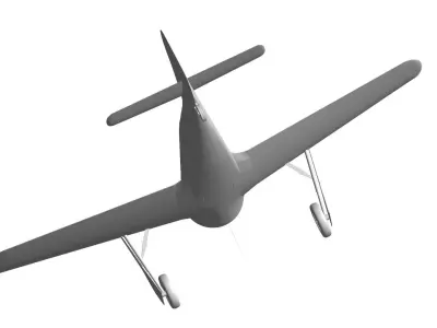 Focke Wulf Fw 190 3D model purchase
