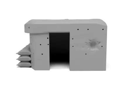 Bunker 2 3D print model purchase