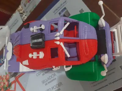 helicoptero chasis de camion hellcopter truck  3D print model