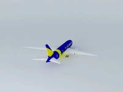 FlyHigh Barbados Flyhigh Barbados Boeing 7878 Free 3D model