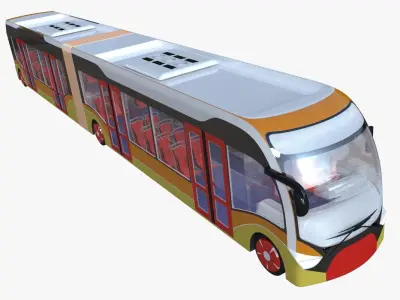 City bus concept 3D model