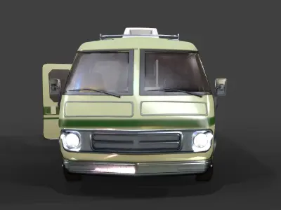 Homebus camper van 3D model