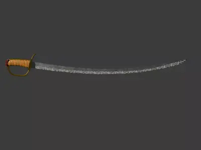 Saber 3D model purchase