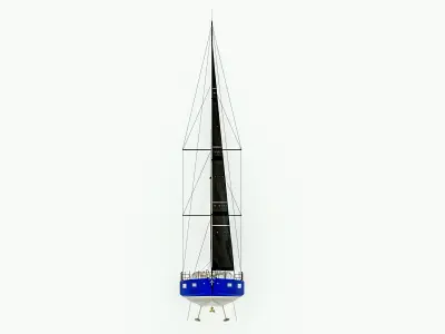 Sailing Yacht RM1380 3D model