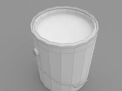 Bucket of Paint 2 3D model purchase