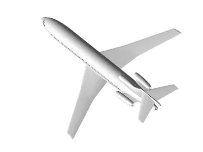 Boeing 727 3D model