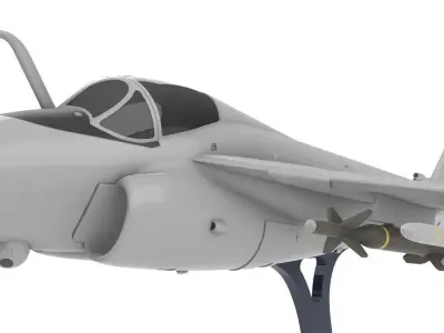 Grumman A-6E Intruder  3D print model