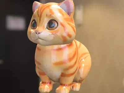 Cartoon Cat 3D model order