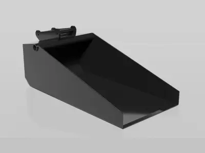 Special 20-25 Ton Bucket Low-poly 3D model