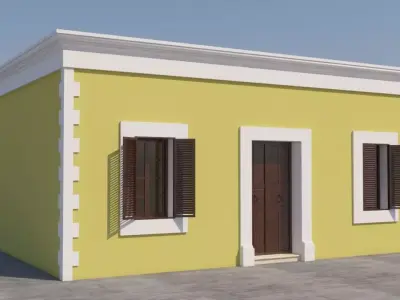 Mexican House 3D model order