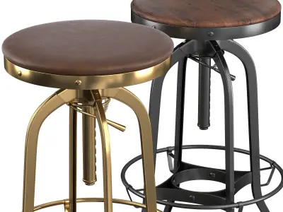 Bar Stool Toledo 3D model