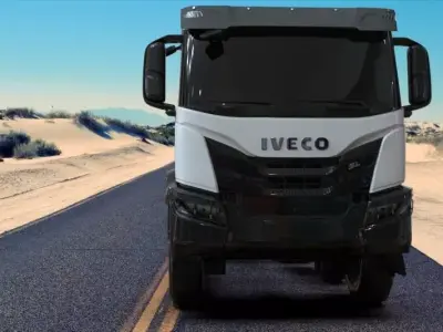 Iveco Truck  Low-poly 3D model