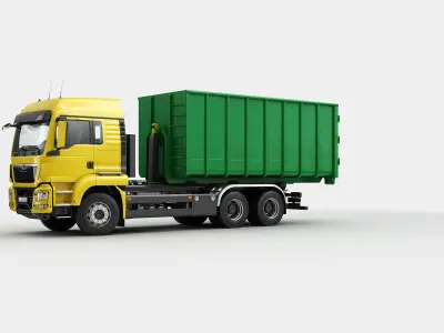 Multilift Truck 6X4 3D model