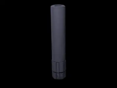 Pistol Suppressor 3D model