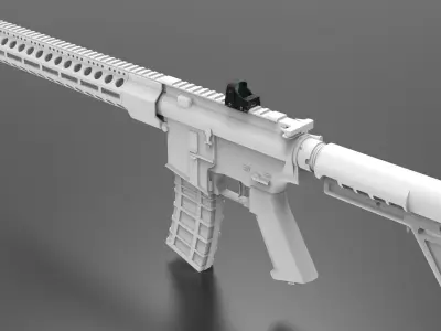 Holomicro Sight Micro Low-poly 3D model