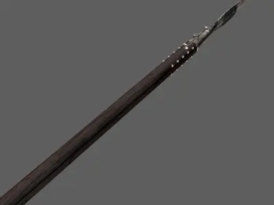 Boar Spear 3D model