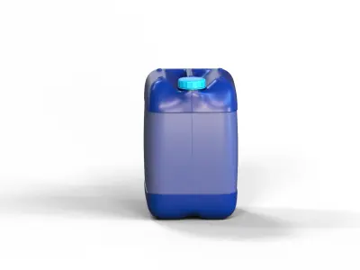 Canister Industrial Carafe 25 Liters Pack 2 Low-poly 3D model